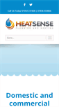 Mobile Screenshot of heat-sense.co.uk